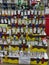 Award Winning Canned Goods, Fruits and Vegetables, on Display at a Popular County Fair, Pennsylvania, USA