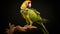 Award Winning Wildlife Photography Of A Parrot