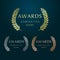 Awards logotype set