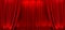 Awards show background with closed red curtains