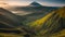 Awe-Inspiring Mountains: Majestic Peaks Beneath Drifting Clouds