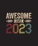 Awesome Since 2000 1st Birthday Retro TShirt