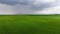 Awesome aerial view over wide country fields - fly over