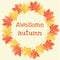 Awesome autumn