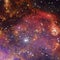 Awesome beauty of starfield somewhere in deep space