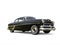 Awesome black vintage car - beauty shot