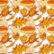 Awesome bright seamless thanksgiving day pattern