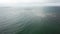 Awesome cloudy day in archipelago by drones poin of view the gulf of Finland