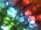 Awesome Colourful Bubble bokeh abstract art background