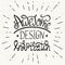 Awesome design inspiration handwritten design