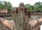 The Awesome Five Headed Naga Sculpture of the Lotus Pond at Prasat Hin Muang Tam Shrine Complex, Thailand