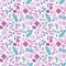 Awesome floral seamless pattern