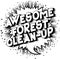 Awesome Forest Clean-up - Comic book style words.