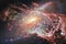 Awesome galaxy in outer space. Starfields of endless cosmos