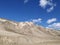 Awesome landscape of leh ladakh blue sky and brown mountain