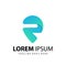 Awesome Letter P Mark Pointer Modern Logo Design Template Vector Premium
