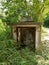 awesome old Monument  in Old house   ghost town Sha Lo Tung Cheung Uk New Territories Tai po hongkong