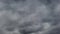 Awesome overcast story time lapse with dark gray sky