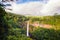 Awesome panorama of Chamarel waterfall