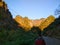 Awesome photo of mountain and trees