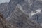 Awesome rocky scenario in the Mount Duranno area, Dolomites