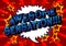 Awesome Sensation!!! - Comic book style word.