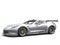 Awesome silver endurance race car