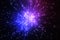 Awesome space teleportation blast background