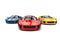 Awesome sports cars - racing - red one leading the race