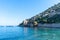 Awesome view of the beach by the coast of Alanya, Turkey. Amazing coastline