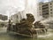 Awesome view of a fountain Oleary Square,Plaza Oleary, El Silencio, Caracas, Venezuela