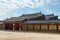 Awesome view of Gyeongbokgung Palace in Seoul, South Korea