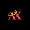 AX aerospace creative logo design