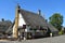 The Axe and Compass public house on the little village square at Hemmingford Abbots Cambridgeshire.