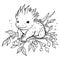 Axolotl Coloring Page Drawing For Kids