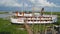 The Ayapua, a historic Amazonian rubber-boom era boat now serving as a floating museum. Iquitos, Peru