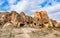 Ayazini cave church and National Park in Afyon, Turkey