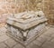 AYLLÃ“N, SEGOVIA, SPAIN - FEBRUARY 24, 2020: Interior of the church of San Miguel houses the grave and sculpture of the Marquises