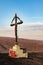 Aymara cross in the Atacama desert