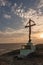 Aymara cross in the Atacama desert