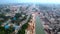 Ayodhya Drone view Shri Ram Mandir, Shri Hanuman Garhi Mandir, Lata Mangeshkar Chowk and Ghats