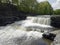 Aysgarth Falls in Wensleydale in the Yorkshire Dales. UK