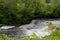 Aysgarth Middle Falls in Wensleydale, Yorkshire Dales