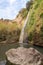 Ayun waterfall  flows from a crevice in the mountain and is located in the continuation of the rapid, shallow, cold mountain Ayun