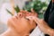 Ayurvedic Face Massage with Ethereal Oils