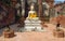 Ayutthaya ancient city ruins, Buddha statue