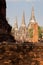 Ayutthaya famous ancient palace Wat Phra Si Sanphe