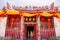 Ayutthaya, Thailand - October, 21, 2016 : The people in Wat panancherng, Jao Mae Soi Dork Mark the Chinese Shrine at Ayuttaya.