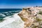 Azenhas do Mar, typical village on top of oceanic cliffs, Portugal