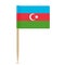 Azerbaijan flag toothpick